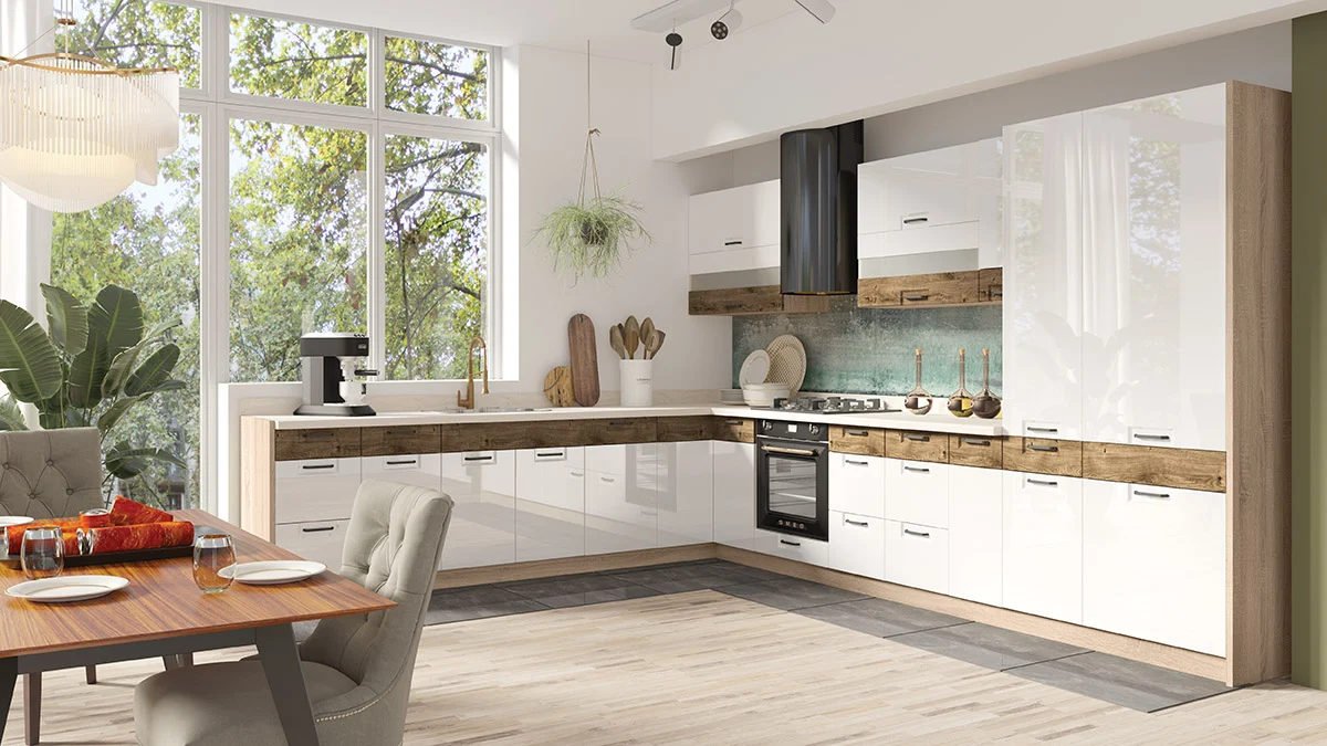 Favorit – Kitchen įrengimo pavyzdys 1