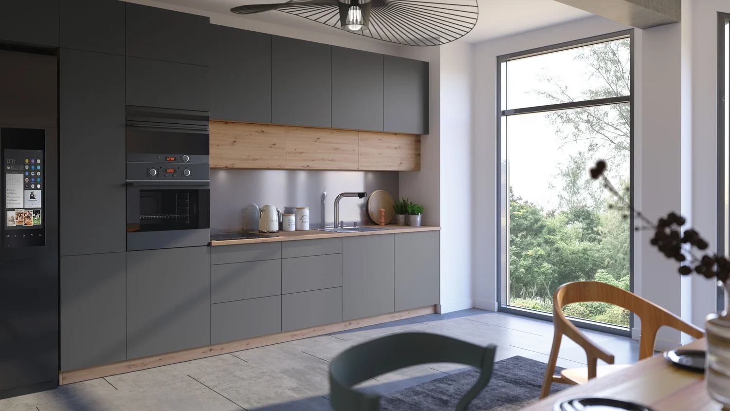 Langen – Kitchen įrengimo pavyzdys 1