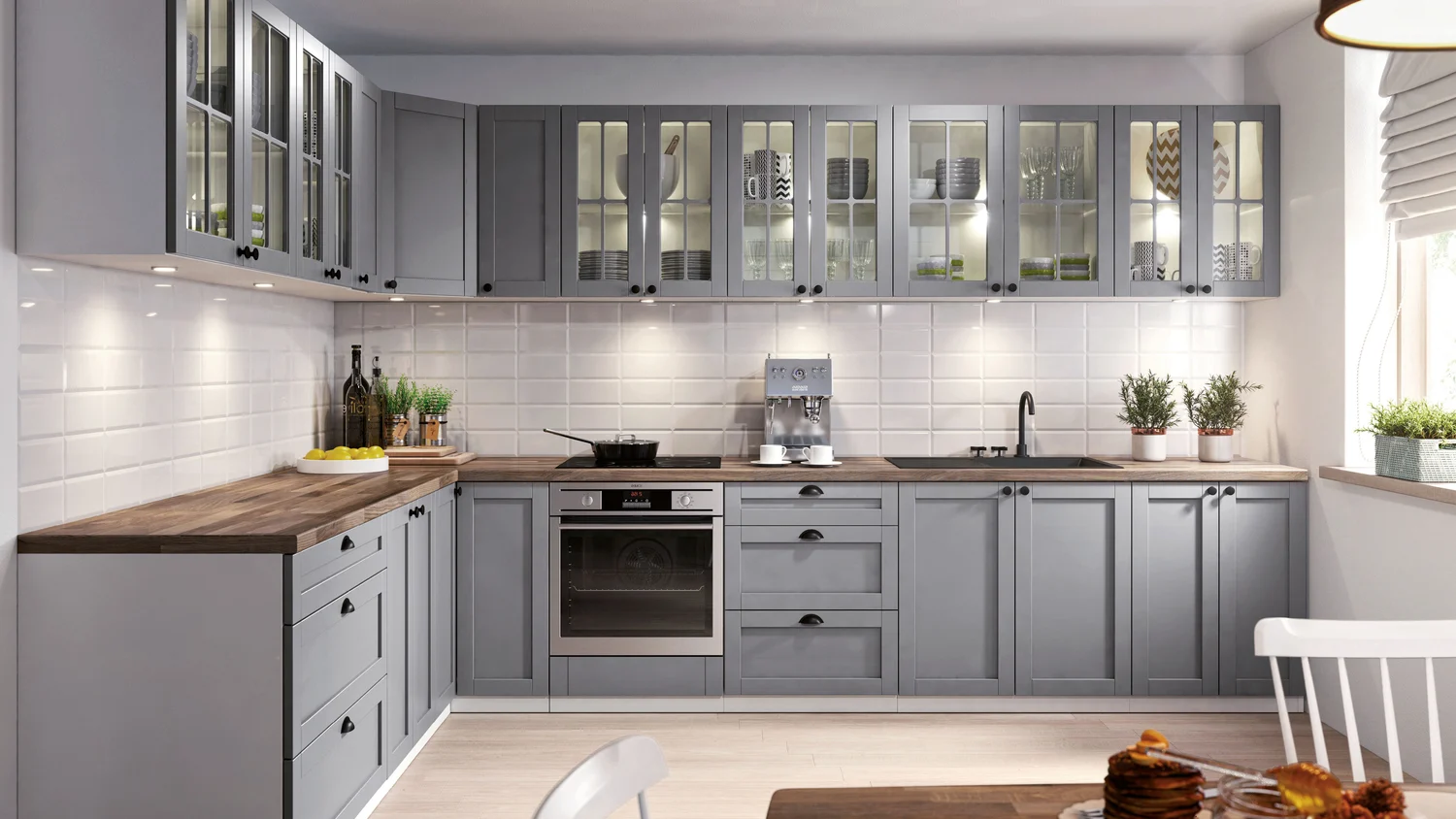 Linea – Kitchen įrengimo pavyzdys 1