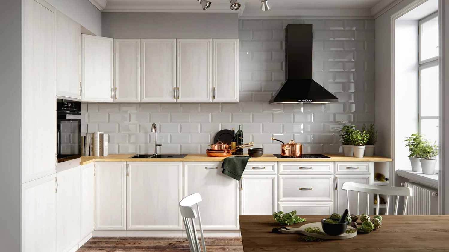 Sycylia – Kitchen įrengimo pavyzdys 1