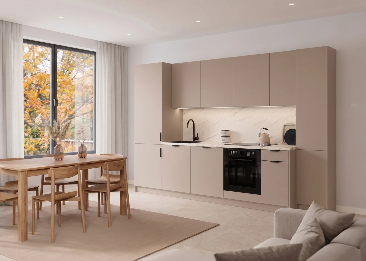 Total – Kitchen įrengimo pavyzdys 1