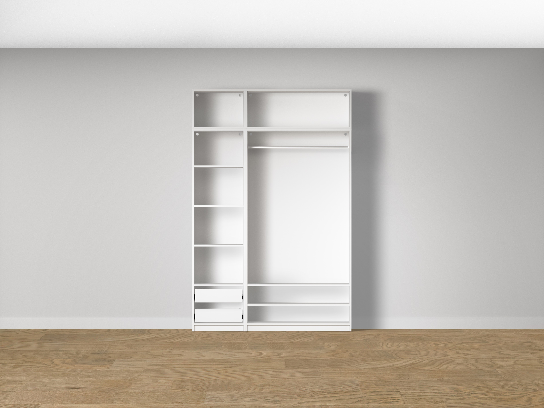Spintos korpusų ir vidaus įrangos komplektas COMBO R06-SET14