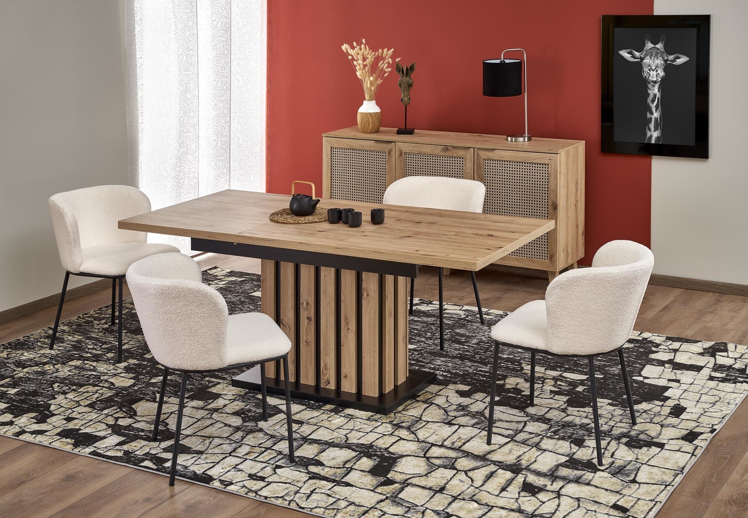 Stalas LAMELLO 160/210
